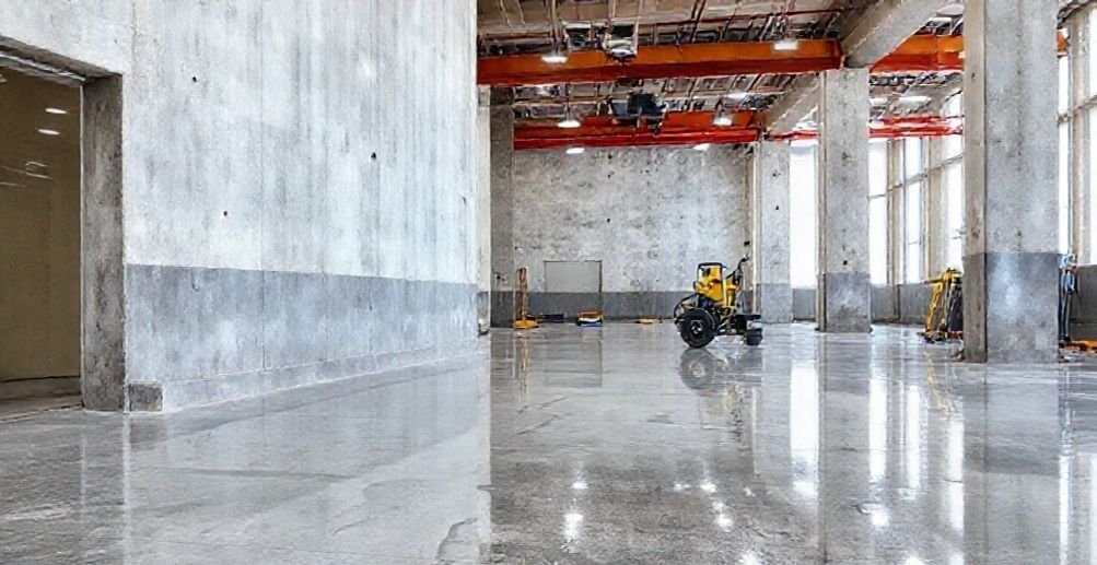 Beton Zeminlerde Kimyasal Direnci Artırmak İçin Silim Parlatma