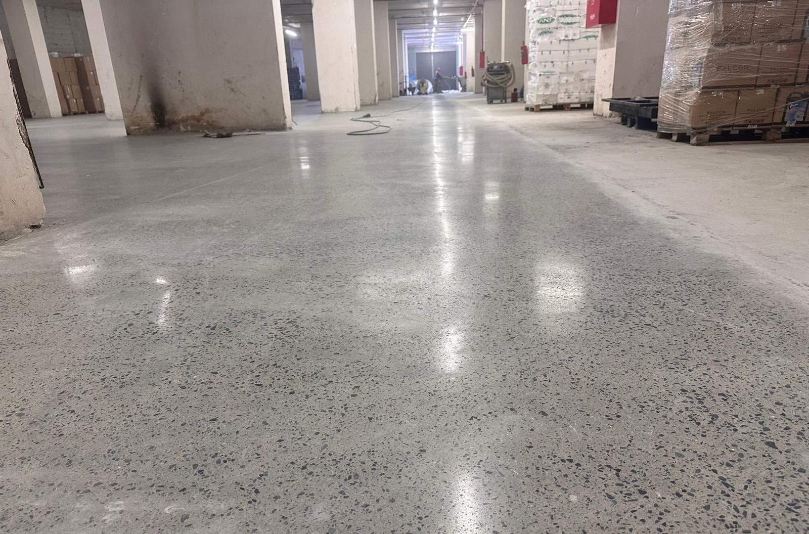 Eski Beton Zeminleri Silim ve Parlatma