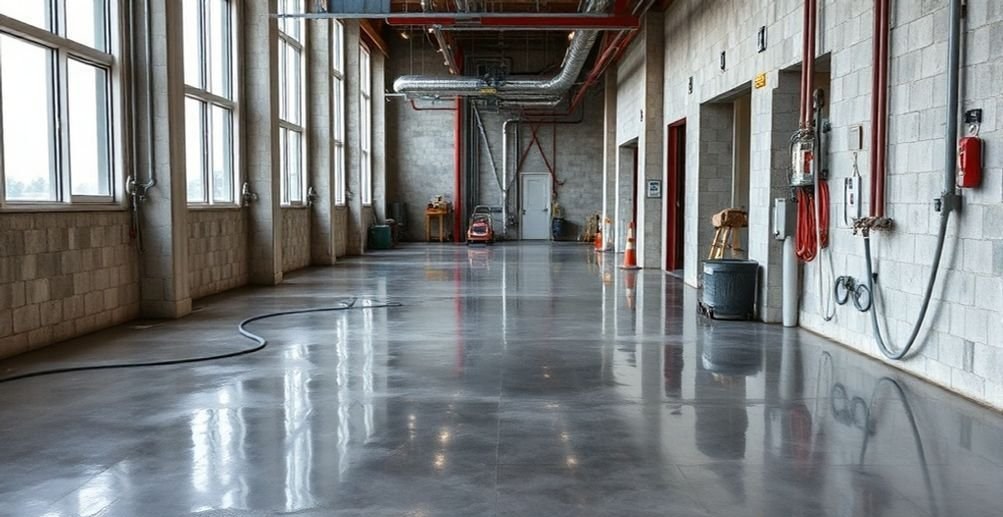 Okul ve Hastane Zeminlerinde Hijyenik Beton Parlatma Çözümleri
