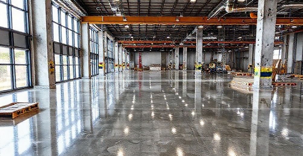 Mağaza Zeminlerinde Şık ve Modern Beton Parlatma Uygulamaları