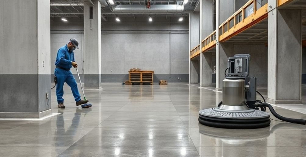 Beton Zemin Restorasyonu Silim Ve Parlatma Ile Yenilenme